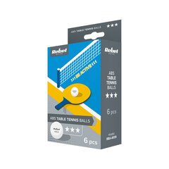 Pöytätennispallosetti - rebel active, 6 kpl. hinta ja tiedot | Pingispallot | hobbyhall.fi