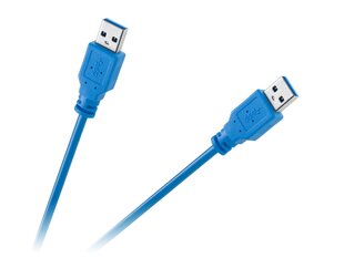 Usb 3.0 am/am-kaapeli 1,8 m hinta ja tiedot | Kaapelit ja adapterit | hobbyhall.fi