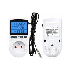 Termostaatti 230 voltin pistorasialla hinta ja tiedot | Ajastimet ja termostaatit | hobbyhall.fi