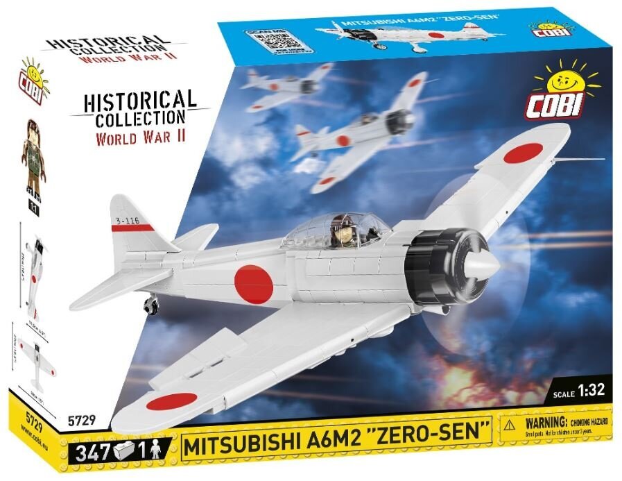 Cobi HC Mitsubishi A6M2 -hävittäjä hinta ja tiedot | LEGOT ja rakennuslelut | hobbyhall.fi