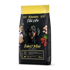 Fitmin For Life pienikokoisille aikuisille koirille, 12 kg hinta ja tiedot | Koiran kuivaruoka | hobbyhall.fi