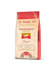 Fitmin Medium Performance keskikokoisille aikuisille koirille, 12 kg hinta ja tiedot | Koiran kuivaruoka | hobbyhall.fi