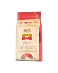Fitmin Medium Light aikuisille keskikokoisille koirille, 12 kg hinta ja tiedot | Koiran kuivaruoka | hobbyhall.fi