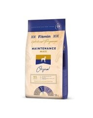 Fitmin Maxi Maintenance kuivaruoka isokokoisille aikuisille koirille, 12 kg hinta ja tiedot | Koiran kuivaruoka | hobbyhall.fi