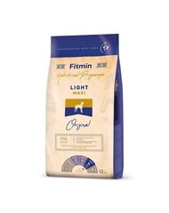 Fitmin Maxi Light kuivaruoka isokokoisille aikuisille koirille, 12 kg hinta ja tiedot | Koiran kuivaruoka | hobbyhall.fi