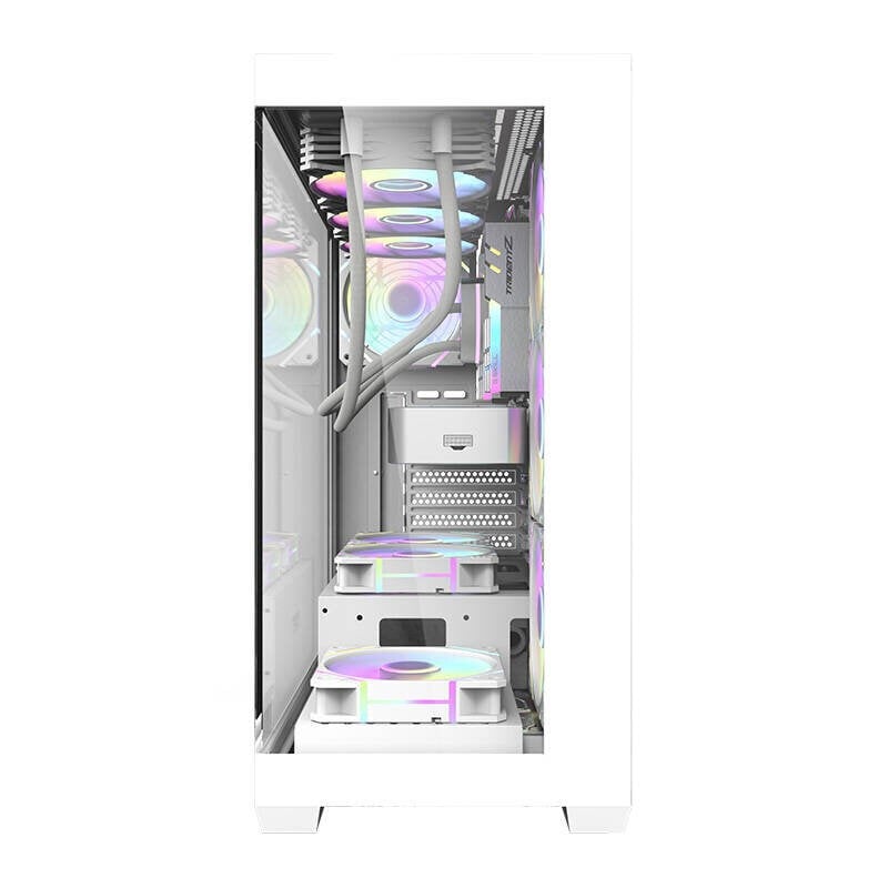 Mdata Gaming Ryzen 5 8500G 32GB 512GB SSD NVME 2TB HDD RTX 4070 Super NoOS hinta ja tiedot | Pöytätietokoneet | hobbyhall.fi