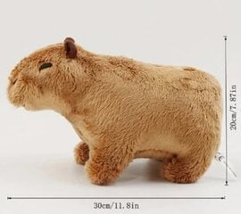 Nallekarhu Capybara, Electronics LV-1070, ruskea, 1 kpl hinta ja tiedot | Pehmolelut | hobbyhall.fi