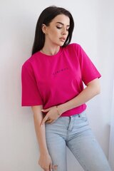 Naisten vaaleanpunainen T-paita Minimal 28712-54803-Universalus hinta ja tiedot | Naisten T-paidat | hobbyhall.fi