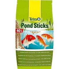 Maistas tvenkinio žuvims Tetra Pond Sticks, 40 l hinta ja tiedot | Kalanruoka | hobbyhall.fi