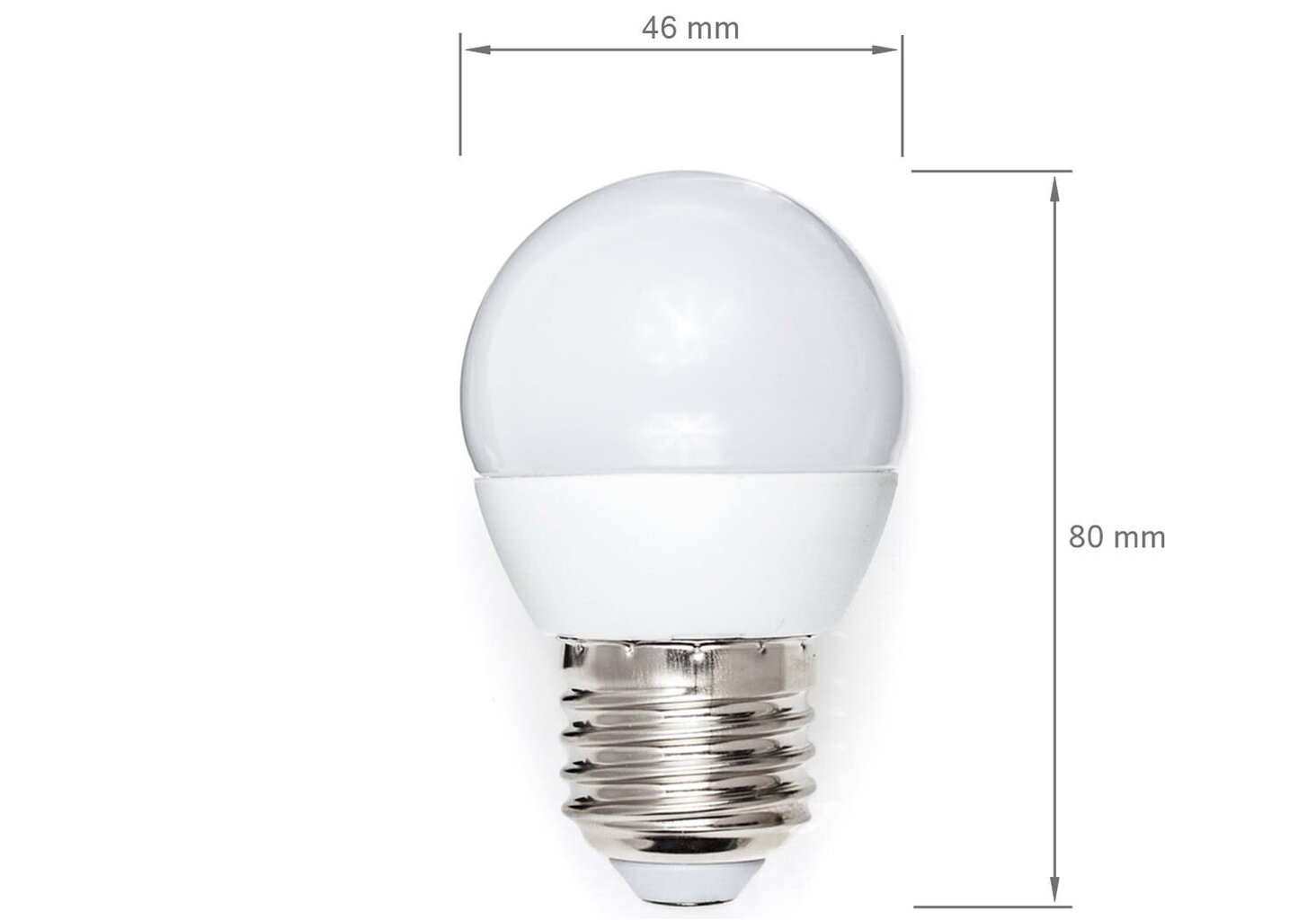 LED-lamppu E27 4W - Lämmin valkoinen (3000K) hinta ja tiedot | Lamput | hobbyhall.fi