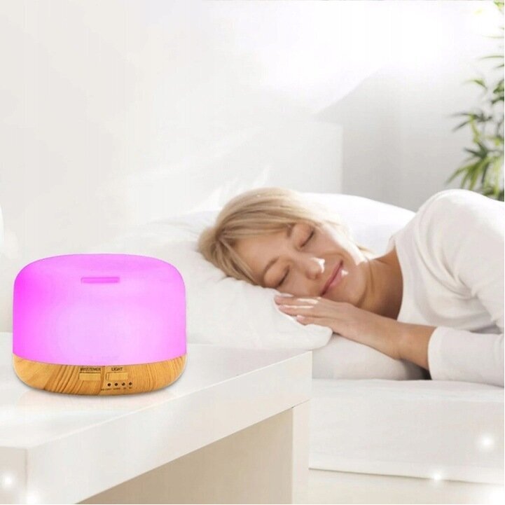 Ilmankostutin Tuoksu Diffuusori Aromaterapia 7 LED-valolla hinta ja tiedot | Ilmankostuttimet | hobbyhall.fi