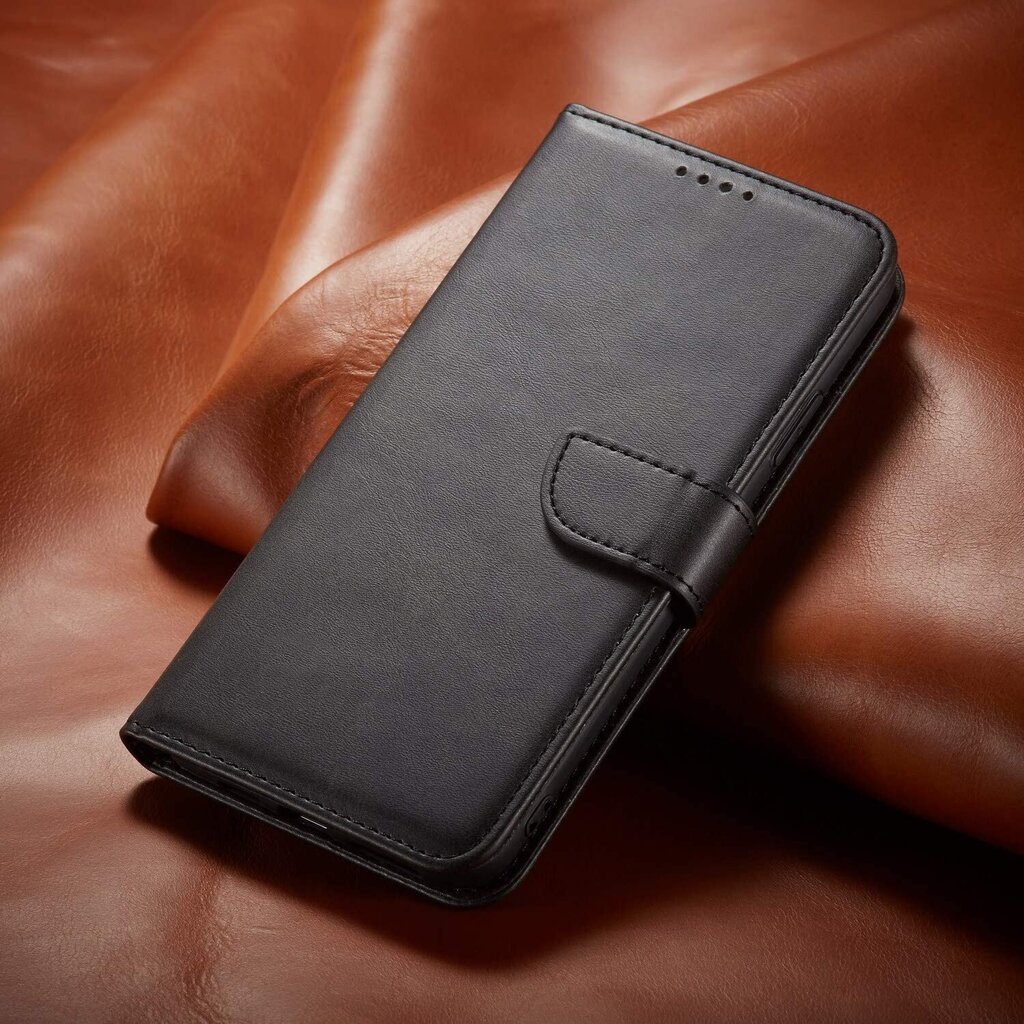 Wallet Case Xiaomi Redmi Note 13 Pro 5G/Poco X6 5G black hinta ja tiedot | Puhelimen kuoret ja kotelot | hobbyhall.fi