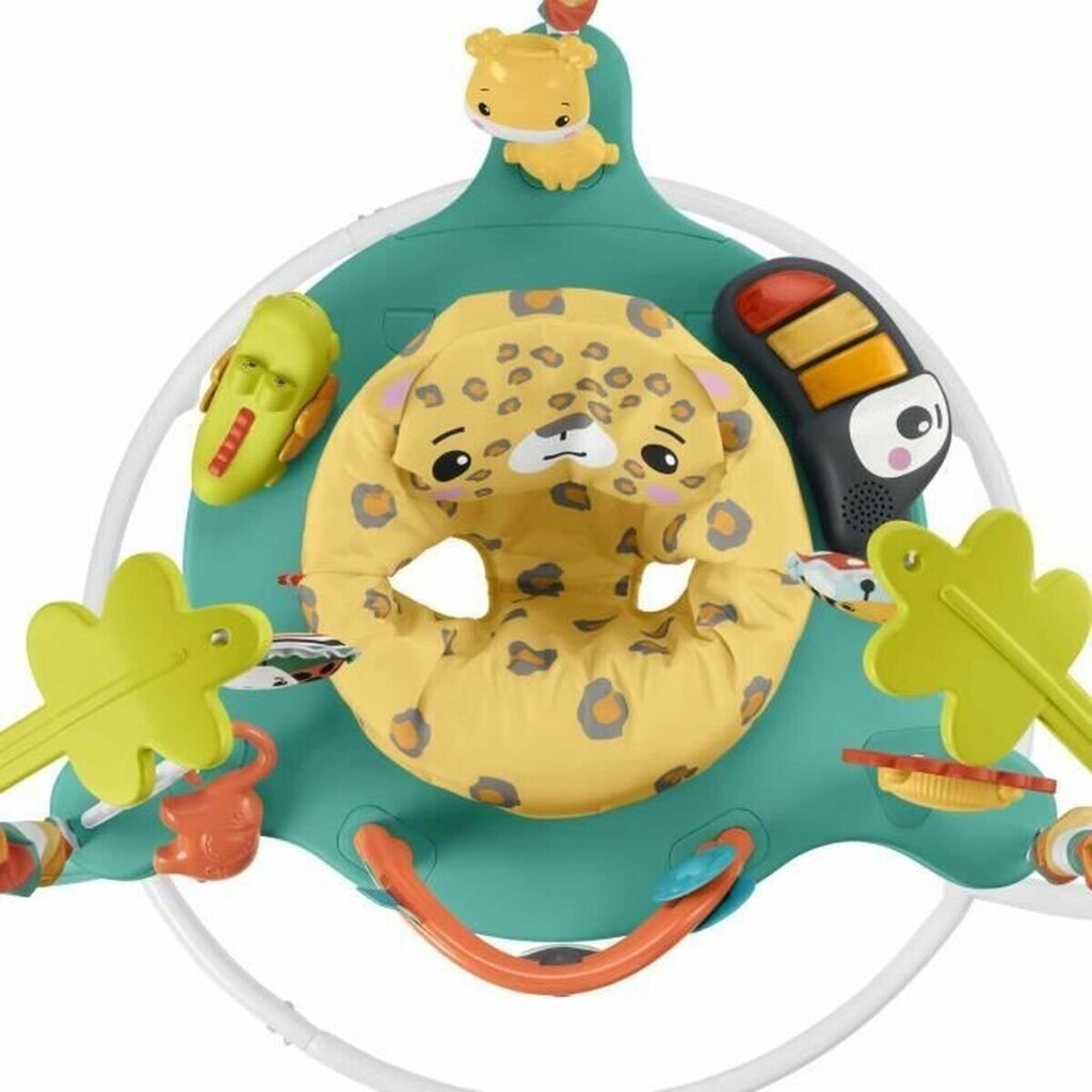 Toimintakeskus Fisher Price Jumperoo Leopard hinta ja tiedot | Kävelytuolit | hobbyhall.fi