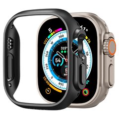 Spigen Thin Fit Apple Watch Ultra 49 mm, musta hinta ja tiedot | Älykellojen ja aktiivisuusrannekkeiden lisätarvikkeet | hobbyhall.fi