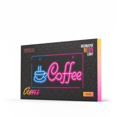 Neon PLEXI LED COFFEE vaaleanpunainen sininen NNE11 Neolia hinta ja tiedot | Riippuvalaisimet | hobbyhall.fi