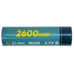 Akku 18650, 3,7V, 1C, 2600mAh hinta ja tiedot | Paristolaturit | hobbyhall.fi