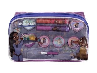 Disney Wish Essential Makeup Bag-Lip Shine 2 x 2 ml + Creamy Lip Shine 2 x 0 hinta ja tiedot | Lasten ja äitiysajan kosmetiikka | hobbyhall.fi