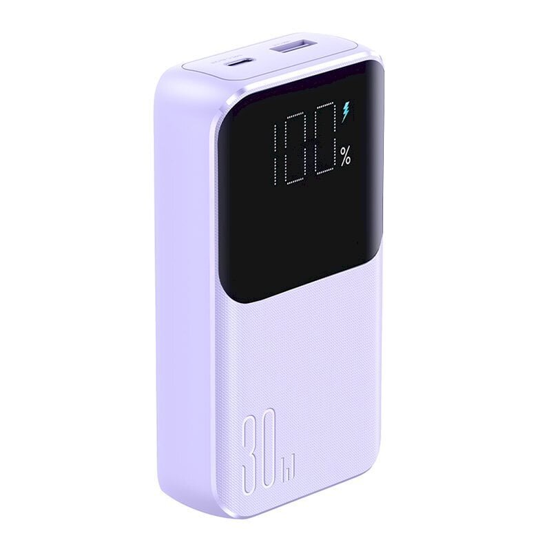 Minivirtapankki, Joyroom JR-PBC071, integroidut kaapelit, 10000 mAh., 30 W., vaalea violetti hinta ja tiedot | Varavirtalähteet | hobbyhall.fi