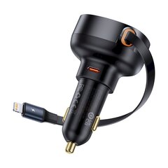 Baseus C00057803111-001, USB-C 60 W, musta hinta ja tiedot | Sähköiset lisätarvikkeet | hobbyhall.fi