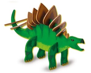 SES Pimeässä hehkuva puinen Dino hinta ja tiedot | Kehittävät lelut | hobbyhall.fi