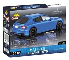 COBI AUTOT Maserati Levante GTS 106kl 24569 hinta ja tiedot | LEGOT ja rakennuslelut | hobbyhall.fi