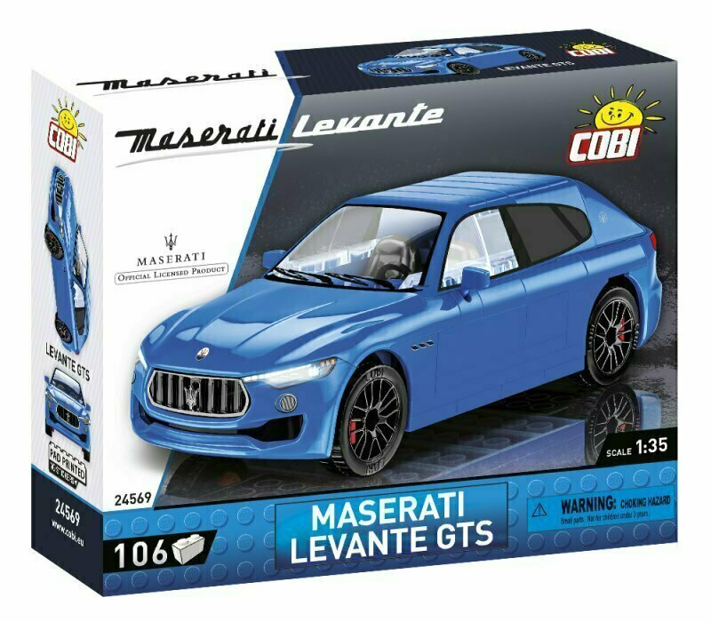 COBI AUTOT Maserati Levante GTS 106kl 24569 hinta ja tiedot | LEGOT ja rakennuslelut | hobbyhall.fi