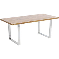 Pöytä Jackie Oak Chrome 160x80 hinta ja tiedot | Tietokonepöydät ja työpöydät | hobbyhall.fi