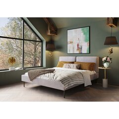 Päädyllinen sänky, Cord Harmaa 160x200cm hinta ja tiedot | Sängyt | hobbyhall.fi