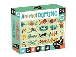 HEADU Domino eläimet ikä 2-5 23684 hinta ja tiedot | Kehittävät lelut | hobbyhall.fi