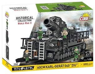 Cobi HC WWII 60cm Karl-Gerat hinta ja tiedot | LEGOT ja rakennuslelut | hobbyhall.fi