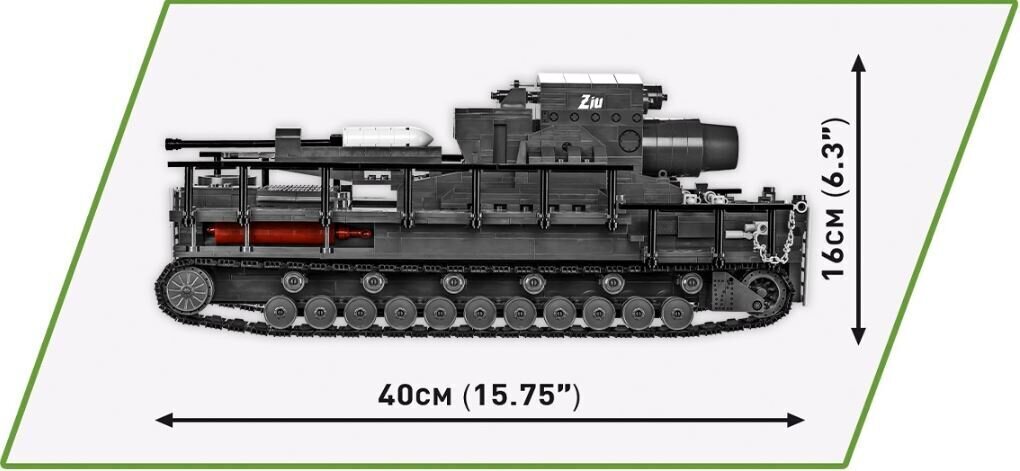 Cobi HC WWII 60cm Karl-Gerat hinta ja tiedot | LEGOT ja rakennuslelut | hobbyhall.fi