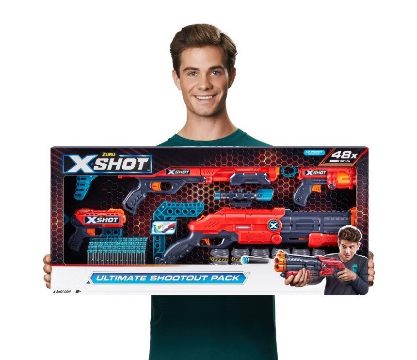 Zuru X-Shot Excel UltimShoot.36251 laukaussetti hinta ja tiedot | Poikien lelut | hobbyhall.fi