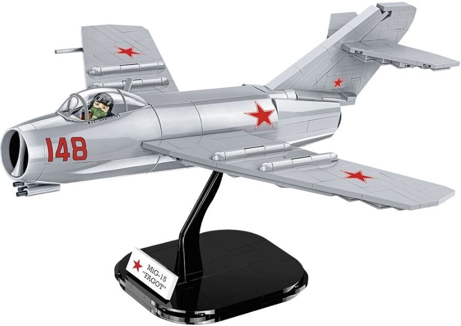 COBI HC KOREAN WAR MIG-15 Fagot 504kl 2416 hinta ja tiedot | LEGOT ja rakennuslelut | hobbyhall.fi