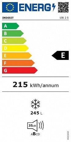 Indesit UI6 2 S hinta ja tiedot | Pakastimet | hobbyhall.fi