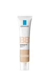 Drėkinamasis veido BB kremas La Roche-Posay Hydraphase BB Cream SPF15, medium, 40 ml hinta ja tiedot | Kasvovoiteet | hobbyhall.fi