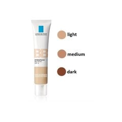 Drėkinamasis veido BB kremas La Roche-Posay Hydraphase BB Cream SPF15, medium, 40 ml hinta ja tiedot | Kasvovoiteet | hobbyhall.fi