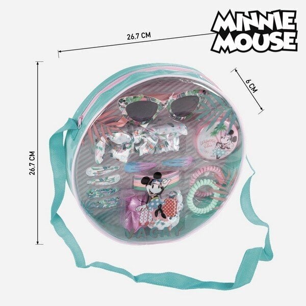 Lasten hiustarvikesarja Minnie Mouse, 19 kpl. hinta ja tiedot | Lasten asusteet | hobbyhall.fi