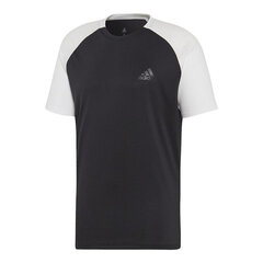 Miesten T-paita Adidas Club C/B Tee DU0873, musta hinta ja tiedot | Miesten T-paidat | hobbyhall.fi