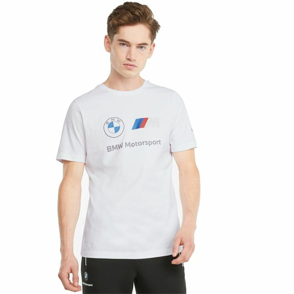 Bmw mms ess logo tee puma miehet white 53225302 hinta ja tiedot | Miesten urheiluvaatteet | hobbyhall.fi