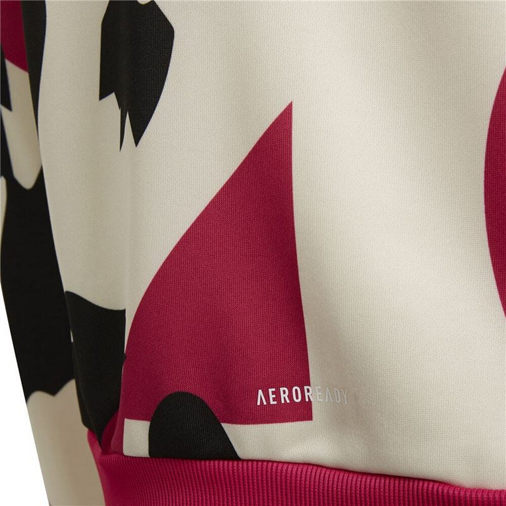 Lasten verkkatakki Adidas Aeroready Animal Print Warm-Up Pinkki hinta ja tiedot | Tyttöjen neuleet, liivit ja jakut | hobbyhall.fi