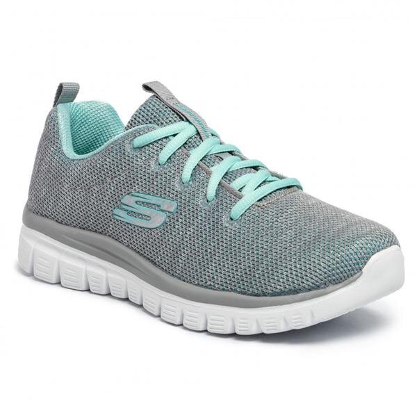 Twisted fortune skechers naiset grey 12614gymn hinta ja tiedot | Naisten urheilu- ja vapaa-ajan kengät | hobbyhall.fi