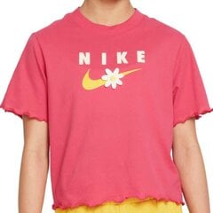 Naisten Nike Energy Boxy Frilly lyhythihainen T-paita DO1351 666 Pinkki hinta ja tiedot | Naisten urheiluvaatteet | hobbyhall.fi