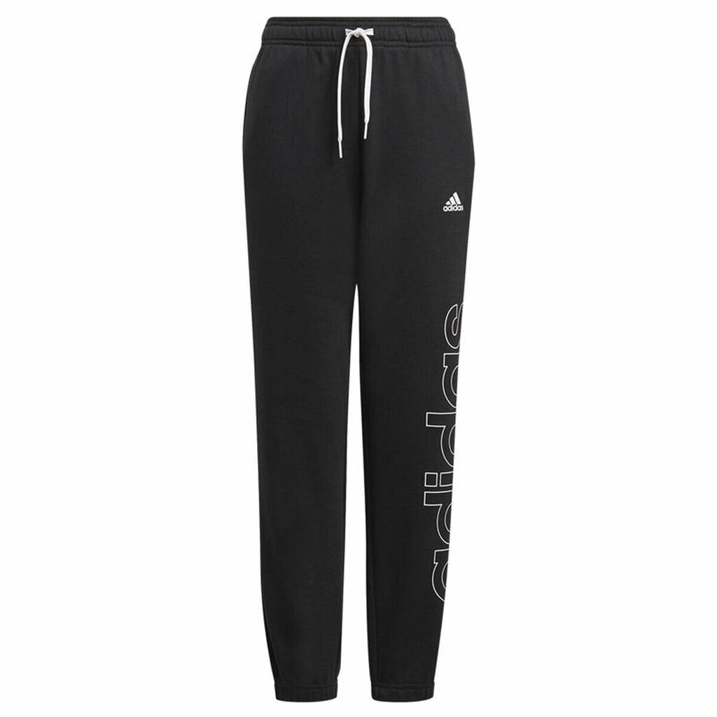 Lasten verkkahousut Adidas Essentials French Terry Musta hinta ja tiedot | Poikien housut | hobbyhall.fi