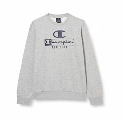 Miesten huputon collegepaita Champion Crewneck Harmaa hinta ja tiedot | Miesten puserot ja hupparit | hobbyhall.fi