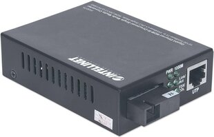 Kaksisuuntainen mediamuunnin Intellinet WDM Gigabit, yksimuoto, 100/1000 BASE-T RJ45/1000BASE-SX SM SC hinta ja tiedot | Intellinet Tietokoneet ja pelaaminen | hobbyhall.fi