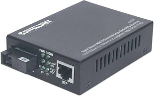 Kaksisuuntainen mediamuunnin Intellinet WDM Gigabit, yksimuoto, 100/1000 BASE-T RJ45/1000BASE-SX SM SC hinta ja tiedot | Langattomat tukiasemat | hobbyhall.fi