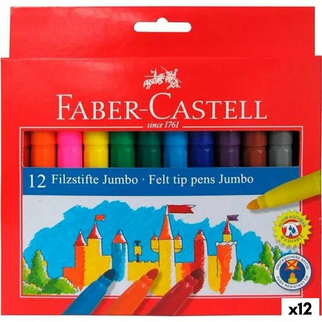 Huopakynät Faber-Castell, 12 kpl hinta ja tiedot | Taide- ja askartelutarvikkeet | hobbyhall.fi