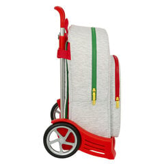 Reppu pyörillä Benetton Pop, harmaa, 30 x 46 x 14 cm hinta ja tiedot | Benetton Lapset | hobbyhall.fi