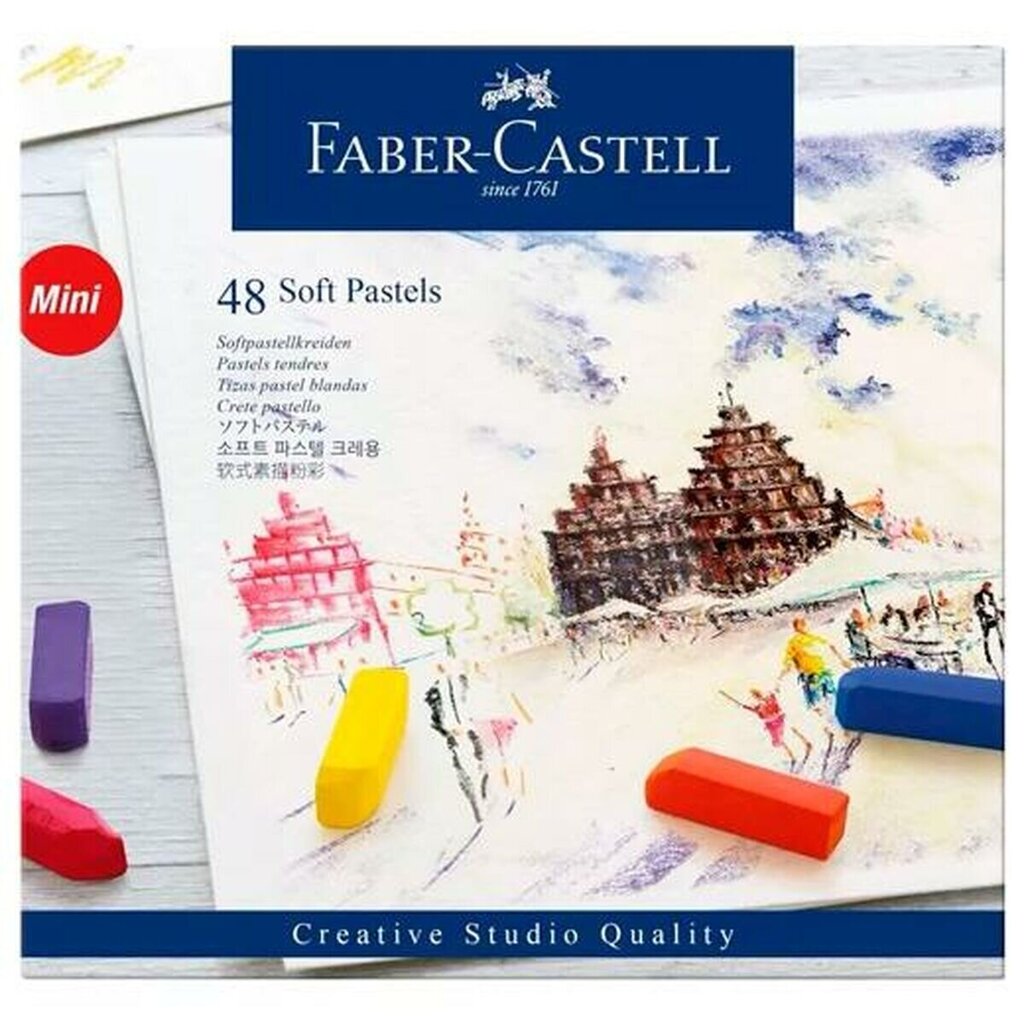 Väriliidut Faber-Castell hinta ja tiedot | Taide- ja askartelutarvikkeet | hobbyhall.fi