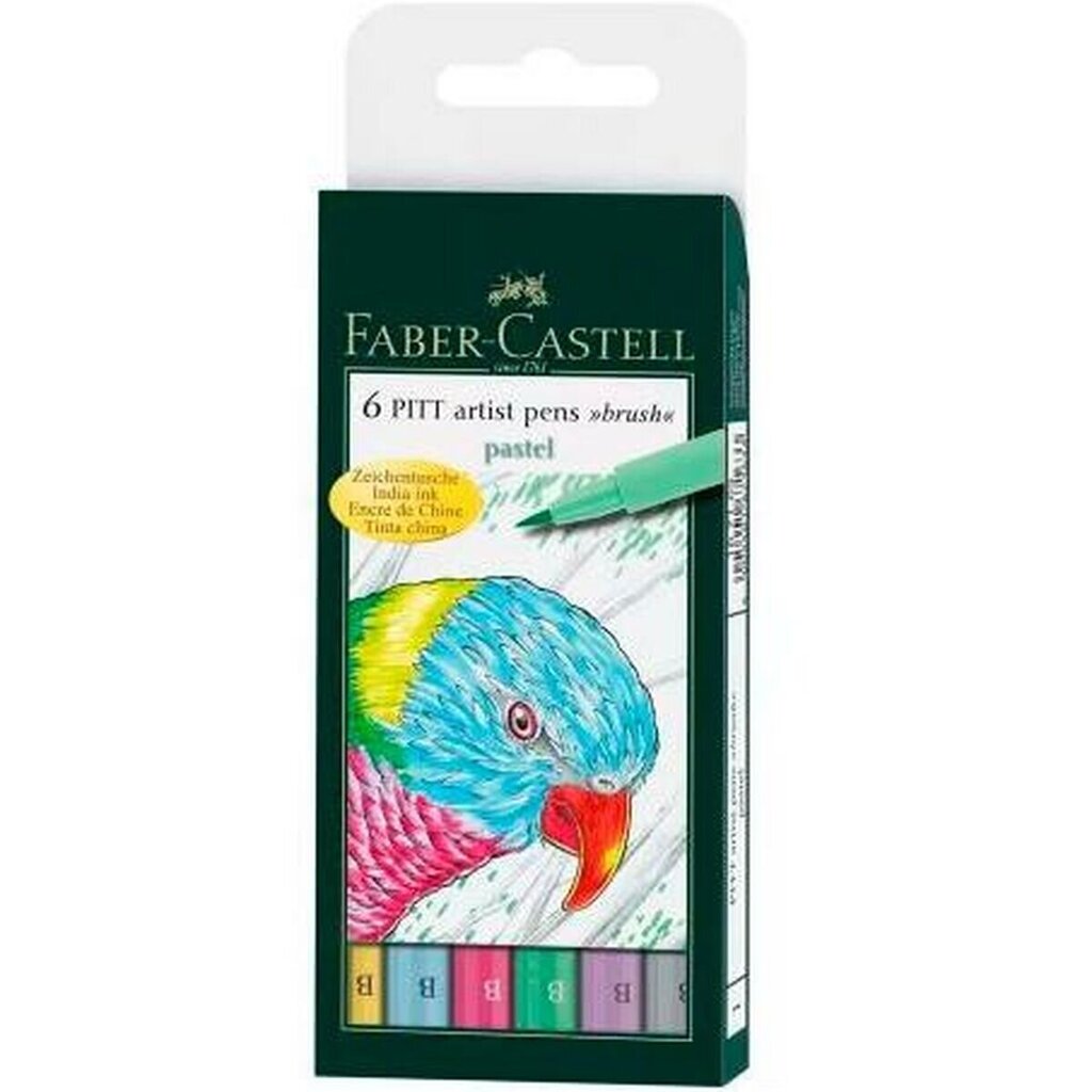 Tussisarja Faber-Castell Pitt Artist, 5 kpl hinta ja tiedot | Taide- ja askartelutarvikkeet | hobbyhall.fi